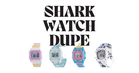 shark watch dupes|shark watch snap in.